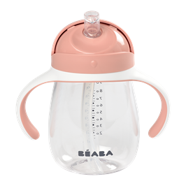 BEABA TASSE PAILLE 300ML 小企鹅吸管杯